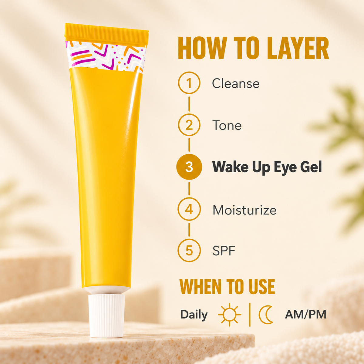 VEYLLO Wake-Up Eye Gel