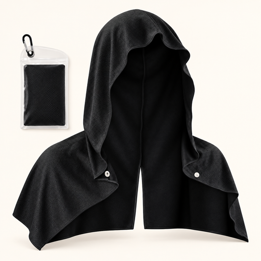 VEYLLO Instant Cooling Hoodie Towel